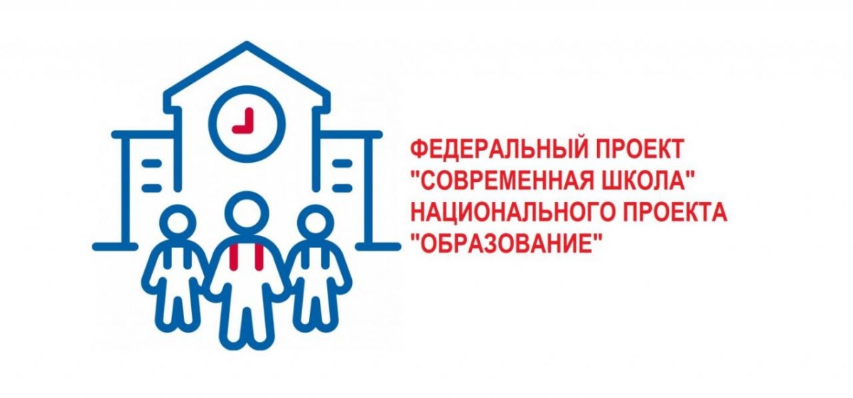 Логотип федерального проекта «Современная школа»